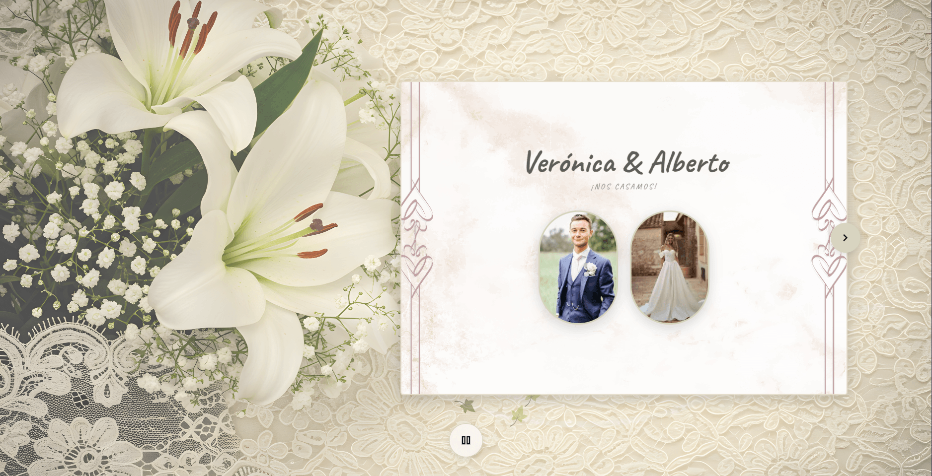 Invitación de Boda Digital